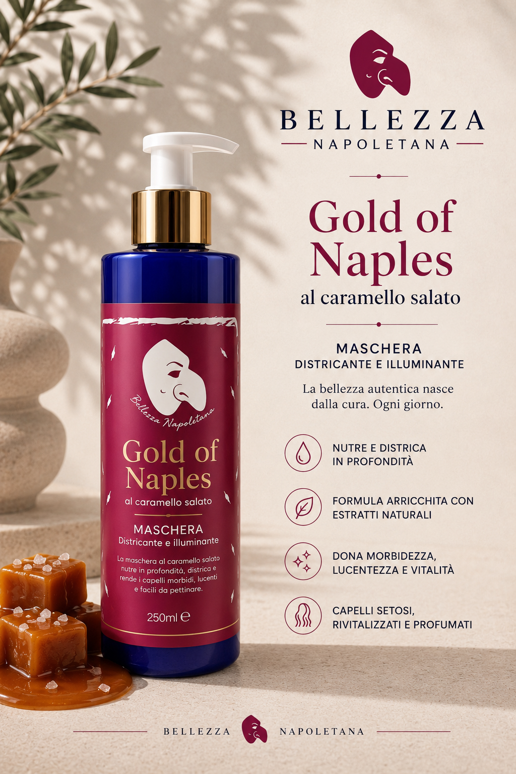 Maschera Gold of Naples